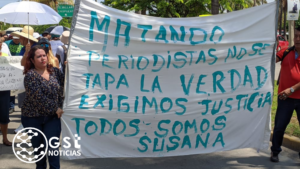 Realizan marcha en Puerto Vallarta para exigir justicia a la agresión de Susana Carreño - ZMG Noticias
