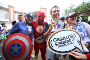 Más de mil corredores participaron en la 18va carrera de los Bomberos de Guadalajara - ZMG Noticias