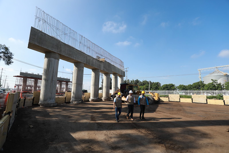 Puente de Adolf Horn por Línea 4 registra un avance de 40 por ciento - ZMG Noticias