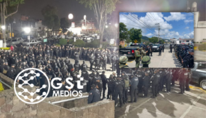 Autoridades despliegan fuerte operativo para localizar a elemento de la FGJEM desaparecido