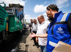 Supervisa gobernador obras carreteras y educativas en municipios de la región Sierra de Amula y Lagunas - ZMG Noticias