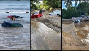 Sólo pérdidas materiales en inundaciones de Sayulita, Nay.