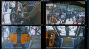 Secuestra camión, amedrenta a mujer y lo abaten