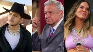 AMLO anuncia posible concierto de Nodal