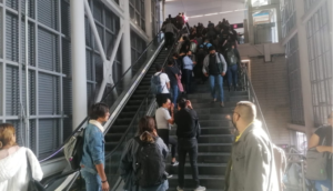 Servicio del Tren Electrónico suspende servicio por fallas