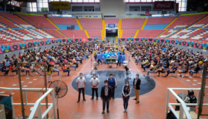 Auditorio Benito Juárez dice adiós al macro módulo de vacunación contra el Covid 19 y da la bienvenida a las Fiestas de Octubre - ZMG Noticias