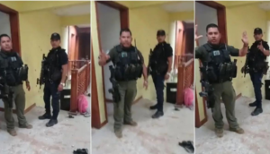 Video: Sicarios graban su entrega para evitar que los maten