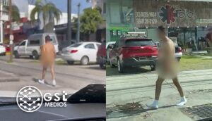 Captan exhibicionista en Av. Guadalupe en Zapopan