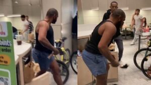 Con hacha en mano, hombre destruye McDonald´s de NY