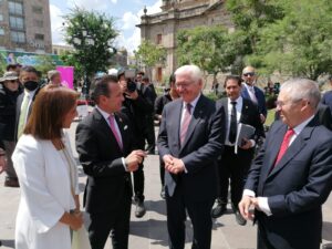 Presidente de Alemania, Frank-Walter Steinmeier visita Guadalajara y arranca programa de movilidad no motorizada - ZMG Noticias
