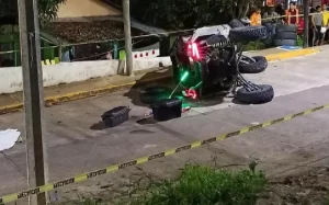 Fallece menor que volcó en un «razer» (video)