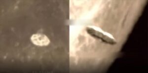Registran OVNI volando frente a la luna; impresionante video - ZMG Noticias