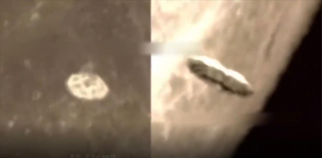 Registran OVNI volando frente a la luna; impresionante video - ZMG Noticias