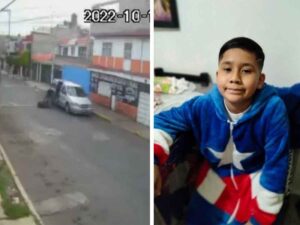 Captan en video momento en que le arrebatan a su hijo de los brazos en Edo. de México
