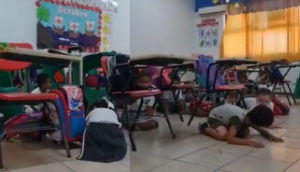Maestra intenta calmar a sus alumnos durante balacera en Empalme, Sonora - ZMG Noticias
