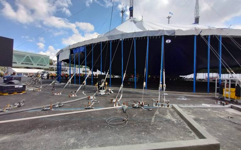 Cirque Du Soleil levanta gran carpa en Guadalajara - ZMG Noticias