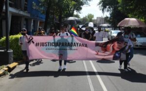 Colectivos exigen que se cumpla en debido proceso en la audiencia contra el presunto feminicida de Dayana, mujer transgénero - ZMG Noticias