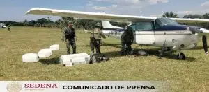 Detecta y detiene avioneta «bien cargada» la SEDENA