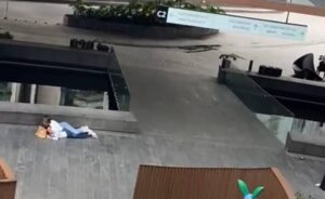 Pánico en Balacera de Landmark (videos)