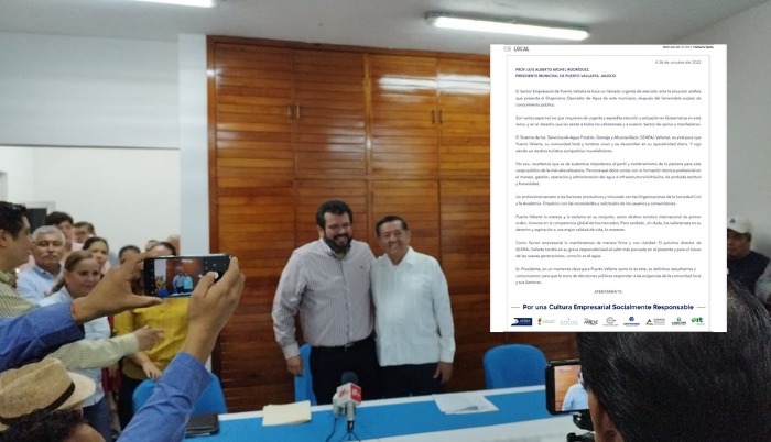 Luis Michel nombró a director de SEAPAL sin experiencia a pesar de la petición del sector empresarial de Puerto Vallarta - ZMG Noticias