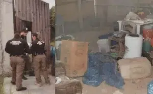 FGR catea y asegura finca con sustancias tóxicas en Tlajomulco