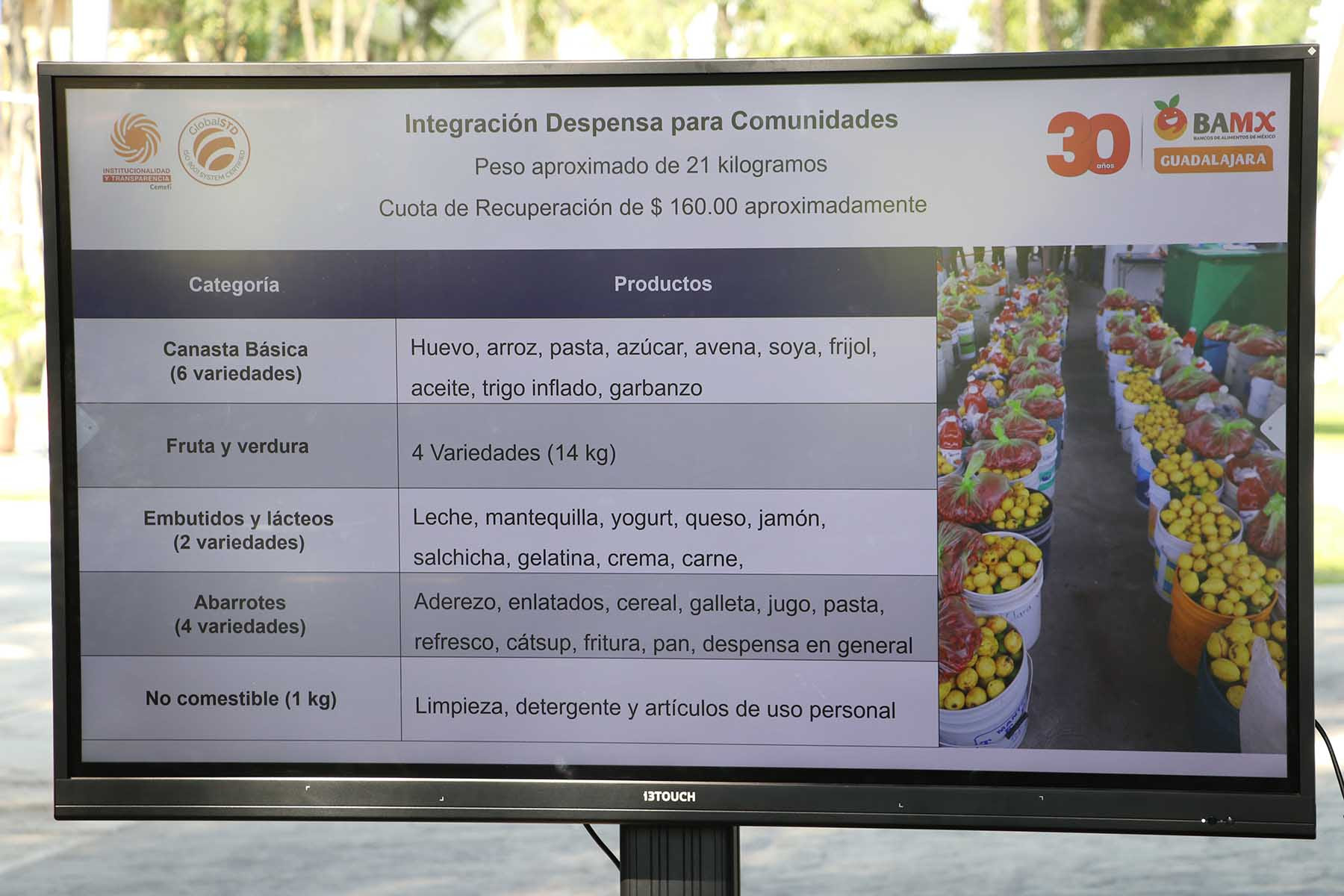 Invitan a unirse al proyecto “Uniendo Manos” del Banco de Alimentos