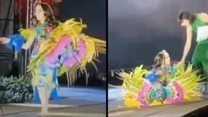 Concursante de bellaza se electrocuta