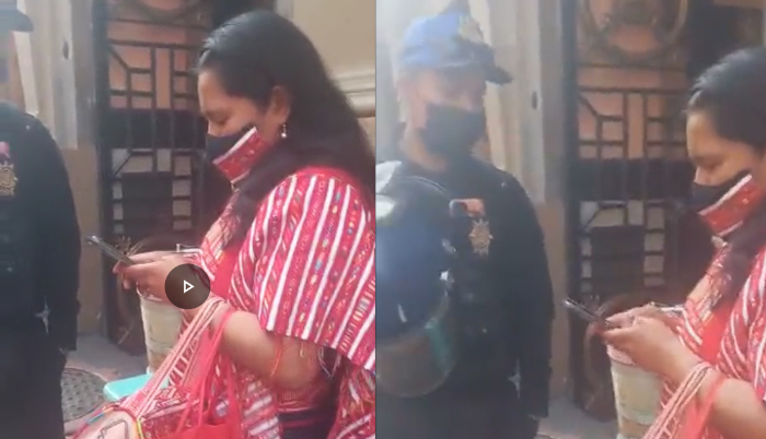 VIDEO: Policía detiene a mujer triqui por su vestimenta - ZMG Noticias
