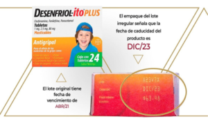 Cofepris emite alerta por medicamentos infantiles falsificados