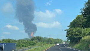 Se registra explosión de ducto por fuga de etano en Veracruz; hay 11 heridos