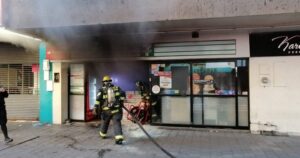 Incendio en Centro de Guadalajara