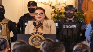 Presidenta de Honduras declara Emergencia Nacional en materia de Seguridad