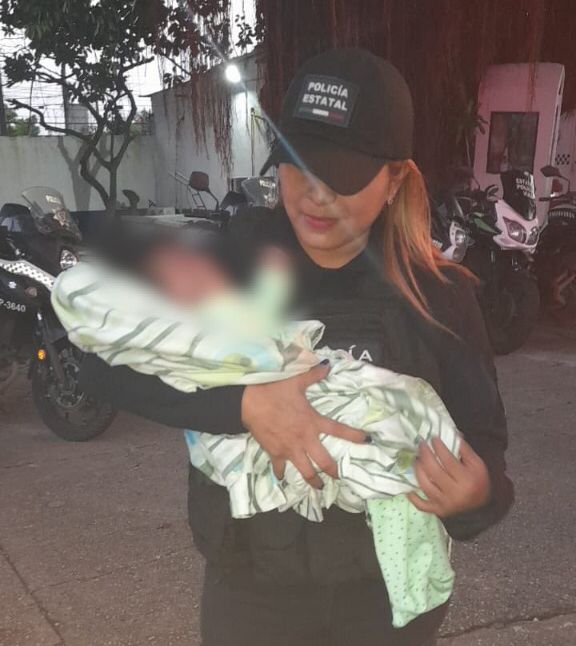 Rescatan bebé desaparecida en Veracruz