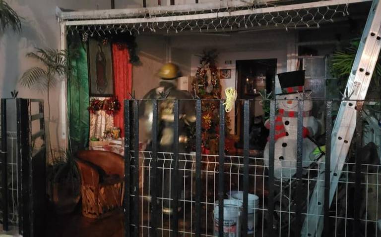 Muere hombre en incendio de su casa en Miravalle, Guadalajara