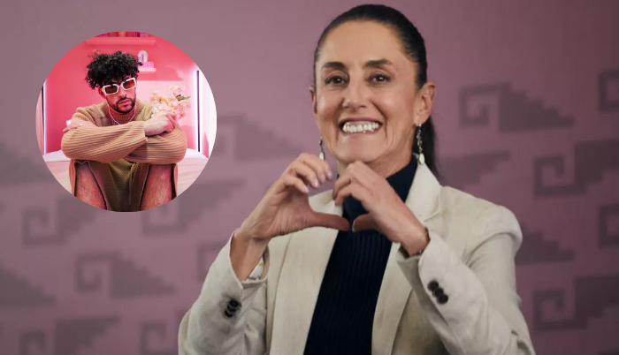 Sheinbaum contacta a productores de Bad Bunny para concierto en el Zócalo - ZMG Noticias