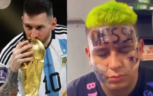 Fans de Messi se tatúan su nombre, cara, espalda y el icónico “¿Qué mirás bobo?” (video)