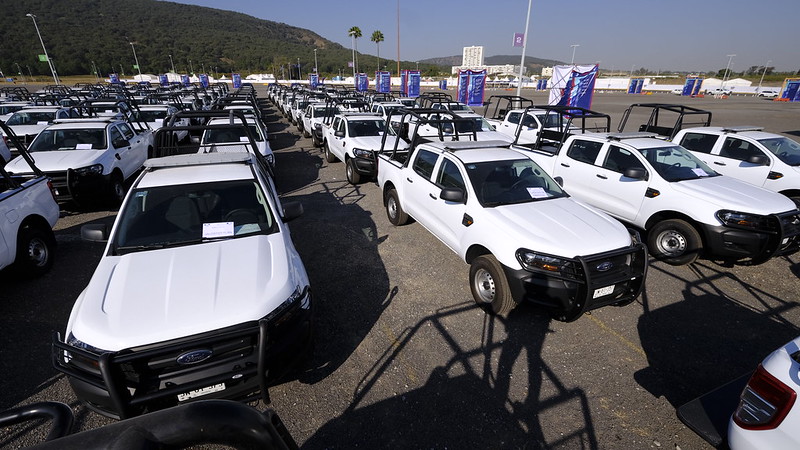 Entregan más de 104 patrullas policiacas a municipios de Jalisco con recursos del FASP - ZMG Noticias