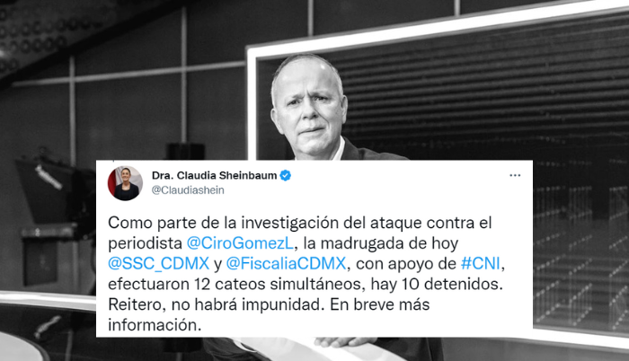 Detienen a 10 por ataque a Ciro Gómez Leyva - ZMG Noticias Detienen a 10 por ataque a Ciro Gómez Leyva - ZMG Noticias