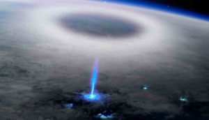 Estación Espacial capta extraño rayo azul que sale de la Tierra - ZMG Noticias