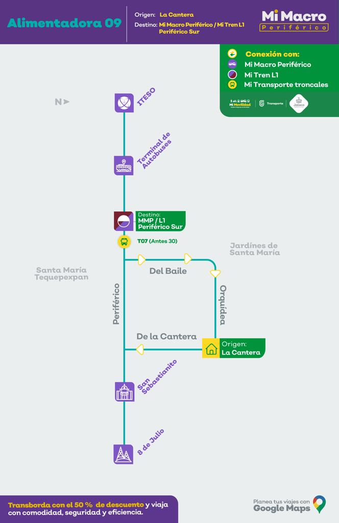 Ponen en operación nueva ruta alimentadora para Mi Macro Periférico - ZMG Noticias