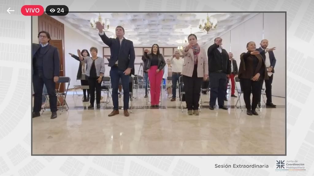 Rinden protesta consejeros ciudadanos de la Junta de Coordinación Metropolitana - ZMG Noticias