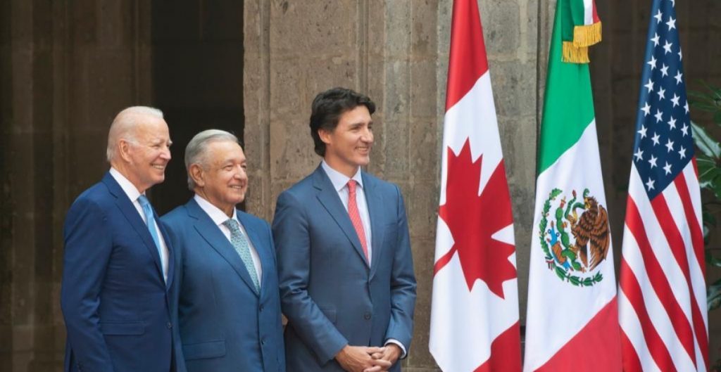 Inicia la reunión trilateral de la Cumbre de Líderes de América del Norte - ZMG Noticias Empieza la reunión trilateral de la Cumbre de Líderes de América del Norte en Palacio Nacional