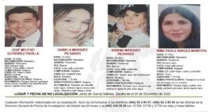 Colabora gobierno de Jalisco en búsqueda de cuatro jóvenes desaparecidos en Zacatecas - ZMG Noticias