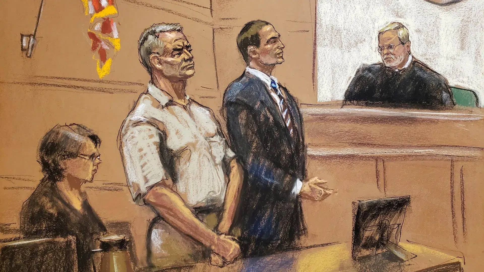 Genaro García Luna se presentó ante el Tribunal Federal del Distrito Este de Nueva York, en el inicio del juicio en su contra por narcotráfico