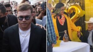 Conocer al “Canelo” Álvarez es el sueño de abuelito de 102 años