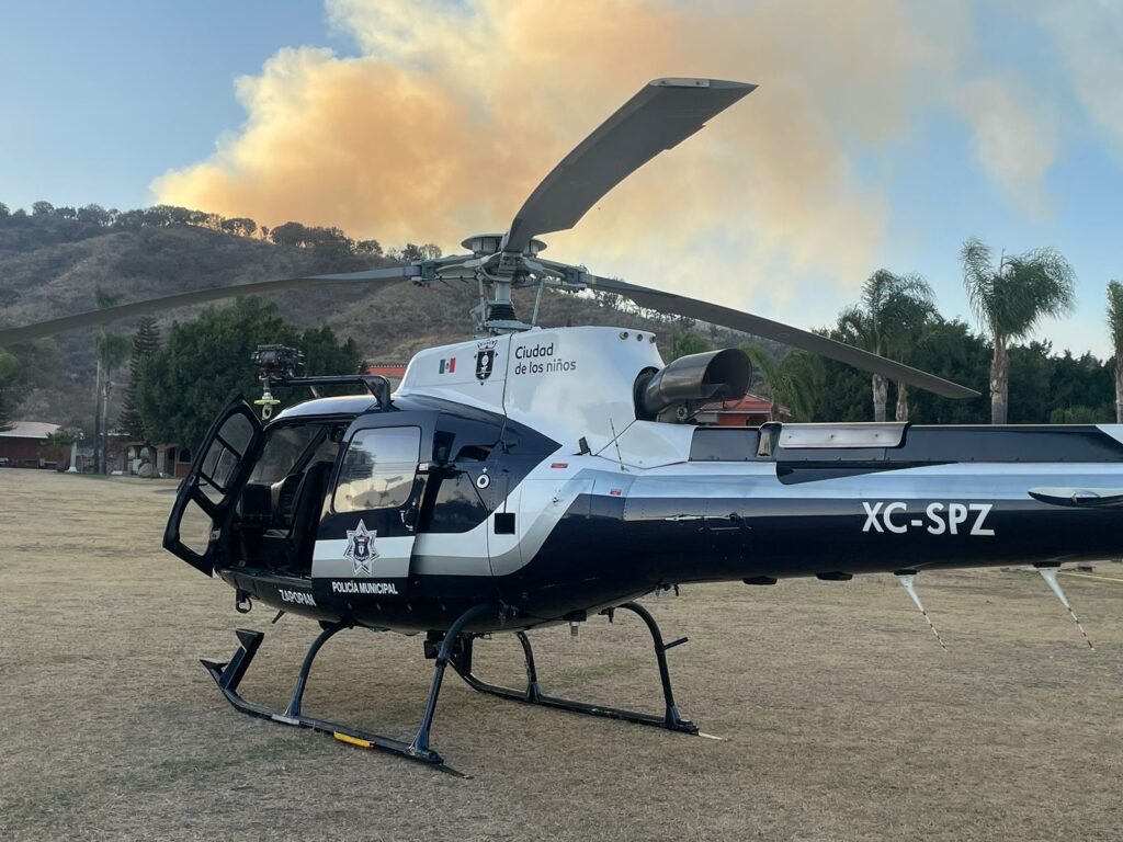 Incendio forestal en el paraje "Los Volcanes" - ZMG Noticias