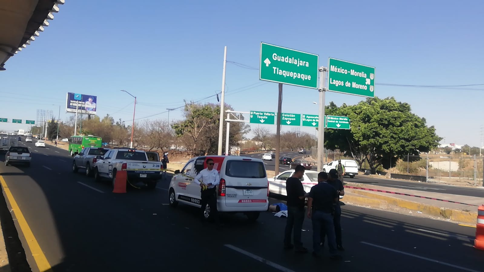 Muere atropellado al intentar cruzar la carretera a Chapala - ZMG Noticias