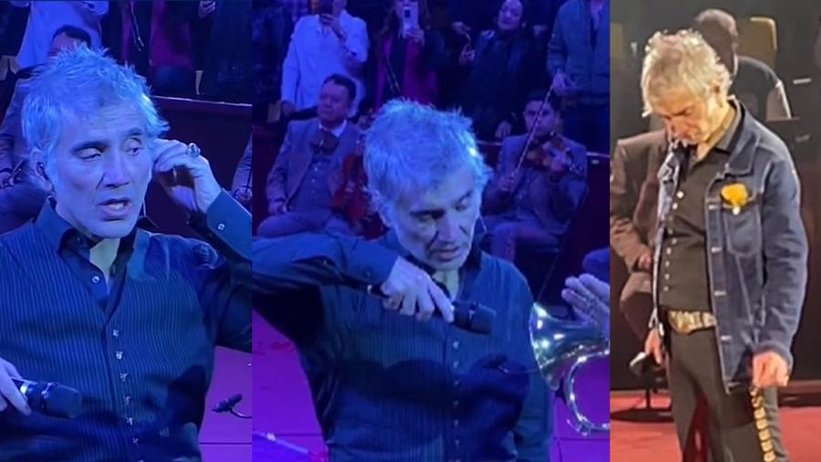 Filtran video de Alejandro Fernández pasado de copas en pleno concierto