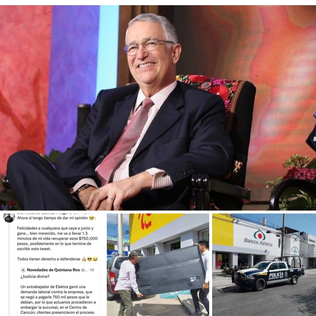 Ricardo Salinas Pliego, despreocupado por perder demanda por 750 mil pesos. - ZMG Noticias