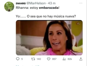 Estos son los mejores memes del show de Rihanna en el Super Bowl 2023 - ZMG Noticias